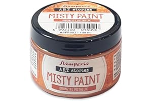Stamperia ASFP002 Misty Paint, Bronzite, 150ml, 17 Count