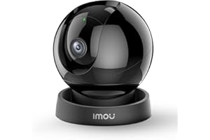 Imou 2K Pet Dog Camera Baby Monitor with AI Human/Pet/Sound Detection, 360° WiFi Security Camera Indoor IP Home Wireless Camera 5MP, Smart Tracking, Siren, 2-Way Audio, Night Vision, Works with Alexa