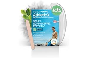‎ARTE FIORI Capillum AMOVE AthleticX 300g Pulver Premium Enthaarungscreme Intimbereich - extra sanftes Enthaarungspulver Männer Schmerzfreie Dusch-Haarentfernungscreme ohne Zusatzstoffe mit neutralem Geruch