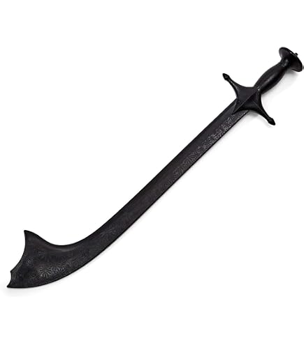 Martial Arts Schwarz Polypropylen Kunststoff Pirat Cutless Säbel Training Schwert Martial Arts Schwarz Polypropylen Kunststoff Pirat Cutless Säbel Training Schwert