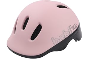 BOBIKE 8740200057 - Casco da bicicletta GO per bambino regolabile taglia XXS (44-48 cm) che si combina perfettamente con i seggiolini di sicurezza GO in a colori Rosa Cotton Candy