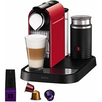 Amazon.de: Krups YY1473FD Nespresso Citiz & Milk, Rot