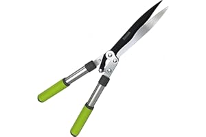 Classic Hedge Shears for Gardening - Classic Garden Shears with Handles, Anti-Slip Grip and Premium Rust-Resistant Steel, Best Gardening Tool for Hedges, Shrubs and Bushes, Davaon Pro