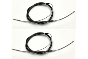 DAKATEC GERMANY DAKAtec 600020 Handbremsseil Hinterachse Trommelbremse (2 Stück)