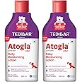 Atogla Baby Lotion 200ml (Pack of 2) from Tedibar Family with goodness of ceramides and oat lipids | No. 1* Pediatrician prescribed Moisturising Lotion- By Torrent Pharma