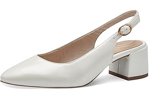 Tamaris Comfort Women's Elegant Leather Slingback Pumps
