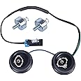 RLP Knock Sensor Kit with Wiring Harness Compatible with Chevy Camaro Corvette Express Silverado 1500 2500 3500 Suburban Tahoe GMC Sierra 1500 2500 3500 Yukon Replaces 12601822 12589867 917-033