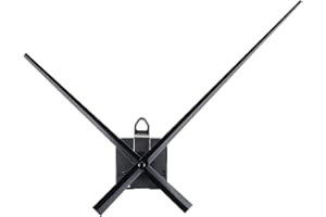 WILLBOND - Movimiento de Reloj de par Alto con 20 mm/0,8 Pulgadas, Longitud del Eje de 243 mm/9,6 Pulgadas, para Reloj de Pared DIY