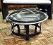 Produktbild 'mit Kohle Garten Terrasse den schwarz P-rden PA-Feuerkorb-R Heizung Brenner Korb BBQ Grill-Grill