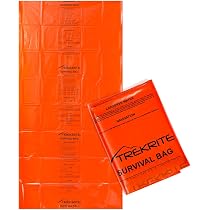 Nylon Orange Haute Visibilité Abri Tempête Lomo Pour 4-5 Personnes - Bothy Bag Urgence Randonnée Kayak Emergency Bivvy Shelter