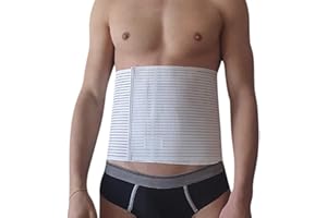 INGROSSO MERCERIE LCF Fascia Lombare rigida alta 24 cm, colore bianco, modellante, contenitiva, supporto per schiena uomo e donna, realizzata in Italia. (XXL)