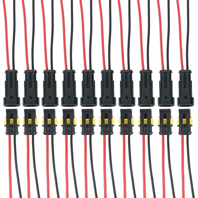 Battery Doctor 80908 | Cablaggio Per Veicoli, 4 Vie, 12 Pollici | Italia - Foto 3