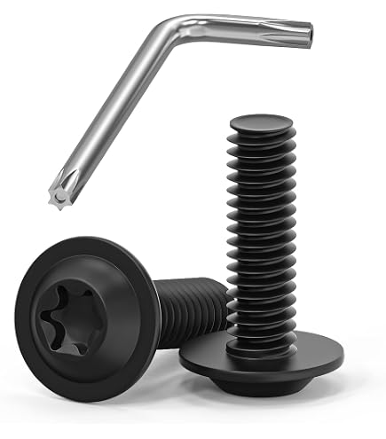Viti A Testa Di Bottone Flangiate In Acciaio Inox A2 &ndash; Brugola Metriche M4 M5 M6 M8