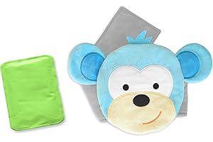 BEBON Baby Colic, Gas and Upset Stomach Relief – Belly Hugger – A Soothing Warmth Combined with Gentle Compression (Monkey)