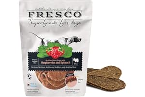 Fresco Dog Rinderfilets mit Himbeeren und Spinat Menge 100 g