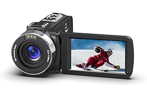 Delmodes 64MP Caméra Vidéo