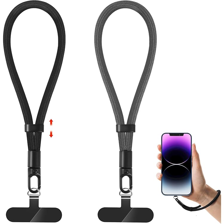 Phone Lanyard Strap Phone Lanyard Metal Pad With Wrist Tether Tab Phone