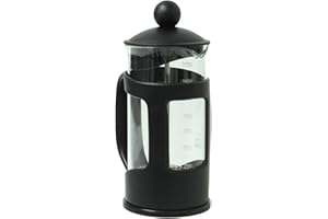 APOLLO THE HOUSEWARES BRAND Apollo Black Coffee Plunger / 350ml Jug - 2 Cup/Caffettiera French Filter Press/Tempered Glass