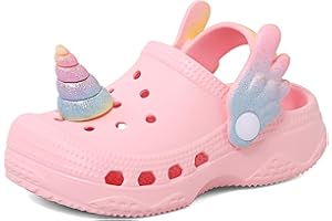 LACOFIA Chaussures Sabots de Jardin pour Bébé Garçons Filles Sandales antidérapants pour Plage/Piscine Pantoufles d'été pour Enfants