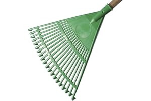 VERDELOOK Râteau en plastique 20 dents Travail Agricole jardinage feuilles Gravier 212 – 1