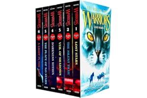 Warriors Cat The Broken Code Series Books 1 - 6 Series 6 Collection Set By Erin Hunter (Lost Stars, Silent Thaw, Veil of Shadows, Darkness Within, Place of No Stars & Light in the Mist)