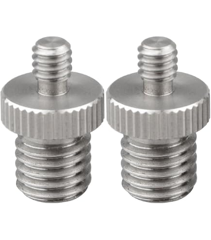 CAMVATE Tige Extension 15mm Pour DSLR - 10cm Longueur, Filetage M12, Alliage Aluminium