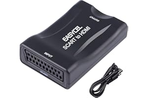 EASYCEL Scart auf HDMI Konverter - Scart zu HDMI Adapter