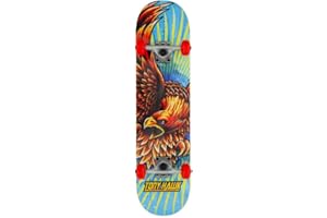 Tony Hawk Golden Hawk Longboard, Adultos Unisex, Multi (Multicolor), 7.75 in