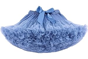 Alunsito Tutu soffice per neonata per Bambina Tutu per Bambina in Tulle per Feste di Compleanno a Strati Tutu per Principessa Pettiskirt