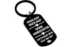 Aonveki Geschenke für Valentinstag Männer, Liebes Geschenk für ihn, Jahrestag Geburtstag Geschenk für Mann Freund, Auto Glücksbringer Anhänger für Ihren Lieblingsmensch