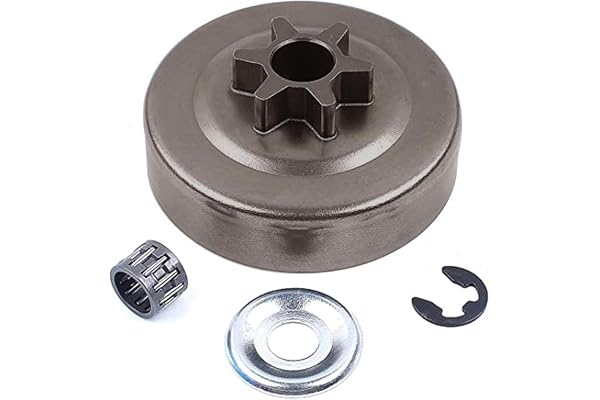 3/8" kedja kopplingar, 3/8" 6Z kedjekamsats med nållager och spärrring för motorsågar MS170, MS180, MS210, MS230, MS250, referens 1123 640 2005