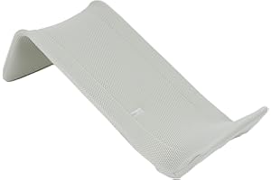 BÉABA, Hamaca de Baño Bebé Ergonómica, Primer Edad, Transatdo, Antideslizante, Tela Mesh de Secado Rápido, Lavable, Gris Terciopelo