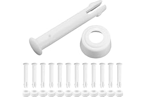 KLINNA 12er Set Verbindungsstifte mit Dichtungen, 6cm/2.36in Stift Splint Pin Ersatzteile Set für Intex & Bestway Pool, Joint Pins & Seals für Frame&Round Metallrahmen Pools