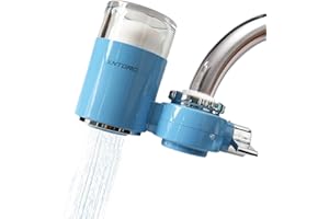 XNTONG - Grifos de filtro de agua, filtro de agua de carbón activado para grifo, para el hogar, cocina, filtro de agua del grifo, filtro de agua de grifo que reduce el plomo, el cloro, la arena, los