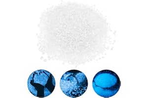 TenaLucy 10000 Pièces Lumineux Cailloux Decoratif Blanc Gravier Aquarium Decoration Cailloux Aquarium Blanc Pierre Aquarium DIY Galet Aquarium Cailloux Decoratif Gardin Vase Plante Galets Decoratif