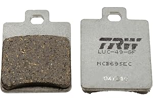TRW MCB695EC Organic Low Budget Juego de Pastillas de Freno para Peugeot Tweet Eje trasero y otras motos