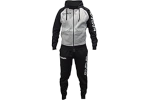 PERSEO SPORT Tuta Uomo Cotone Felpato Cappuccio Givova