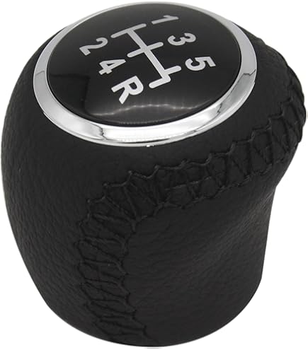 Pomello Cambio Per Fiat Punto 188 - Nero, 5 Marce, Materiale ABS - Foto 3