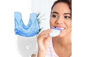 MORI KAMEI 5 LED Teeth Whitening Light – Professional Teeth Whitener for Sensitive Teeth, Stain Removal, Fast & Effective Whitening at Home – Safe & Pain-Free Brightening Kit