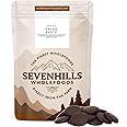 Sevenhills Wholefoods Organic Cacao Paste (Liquor, Mass) Wafers/Discs 500g for Hot Chocolate & Baking, Unsweetened, Buttons, Drops