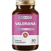 Nondo Valeriana Kedi Otu 60 Kaps&uuml;l Pasiflora Sarı Kantaron Rahat Bir Uyku D&ouml;ng&uuml;s&uuml; İ&ccedil;in