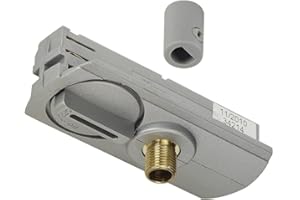 SLV 143124 système Adaptateur de Suspension monophasé/Gris, Polycarbonate (PC)