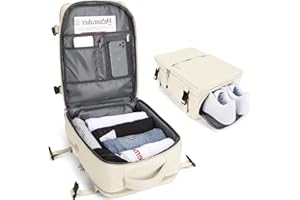 SZSYCN Cabin Bags 40×20×25 for Ryanair Underseat Carry-ons Bag,Women Travel Backpack Casual Backpack 45×36×20 for Easyjet Travel Rucksack Bag,Casual Dayback fit 14 inch Laptop Compartment