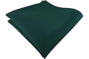 TigerTie Fazzoletto da taschino satinato, tinta unita, in poliestere, dimensioni: 26 x 26 cm