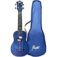 Flight, 4-String Travel Series Soprano Ukulele, Dark Blue (Tus-35Db)