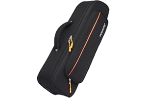 NON-BRAND Homyl Premium Gig Bag/Tasche für Trompete, Schwarz, Oxford Tuch Trompete Rucksack mit Schultergurt und Tragegurt, Wasserdicht