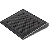 Targus Chill Mat Cooling Pad, Lightweight and Easy to Carry for up to 17-Inch Laptops, Black (AWE55GL) Black/Grey