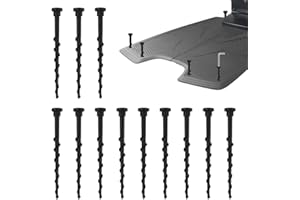 JYNVO 10 Tornillos De Fijación Para Estación De Carga, Robot Cortacésped Husqvarna, Compatibles Con Husqvarna Automower 105 305 308, Longitud 14 Cm Tornillos De Suelo Para Robot Cortacésped