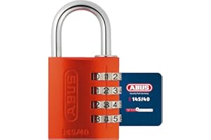 ABUS Kłódka aluminiowa 40 mm pomarańczowa