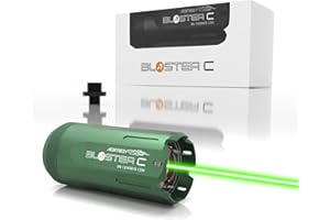 ACETECH Unità Tracer Blaster C per il gioco Airsoft, Simulazione MuzzleFlash, con filettatura M14 CCW o M11 CW, applicabile alle Sfere Tracer Verdi.